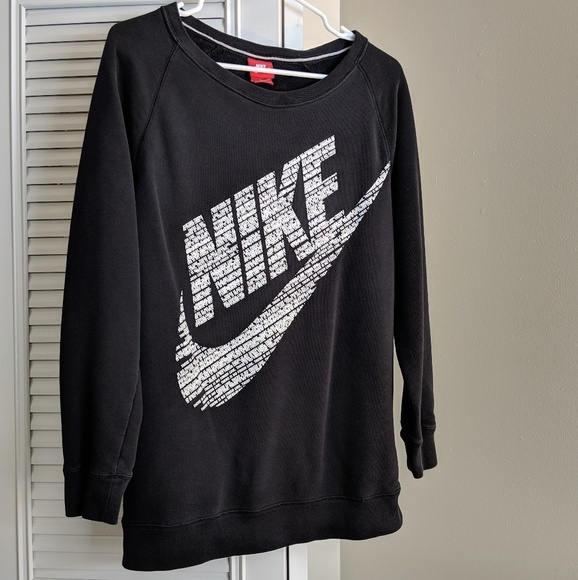 Nike Tops - Nike Wide Neck Crew Sweatshirt